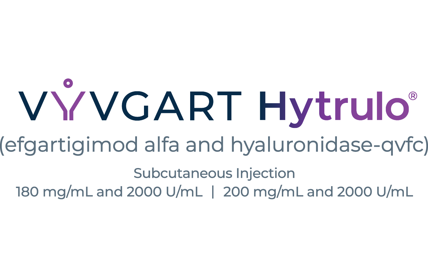 Vyvgart Hytrulo logo